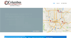 Desktop Screenshot of columbusinjurycenters.com